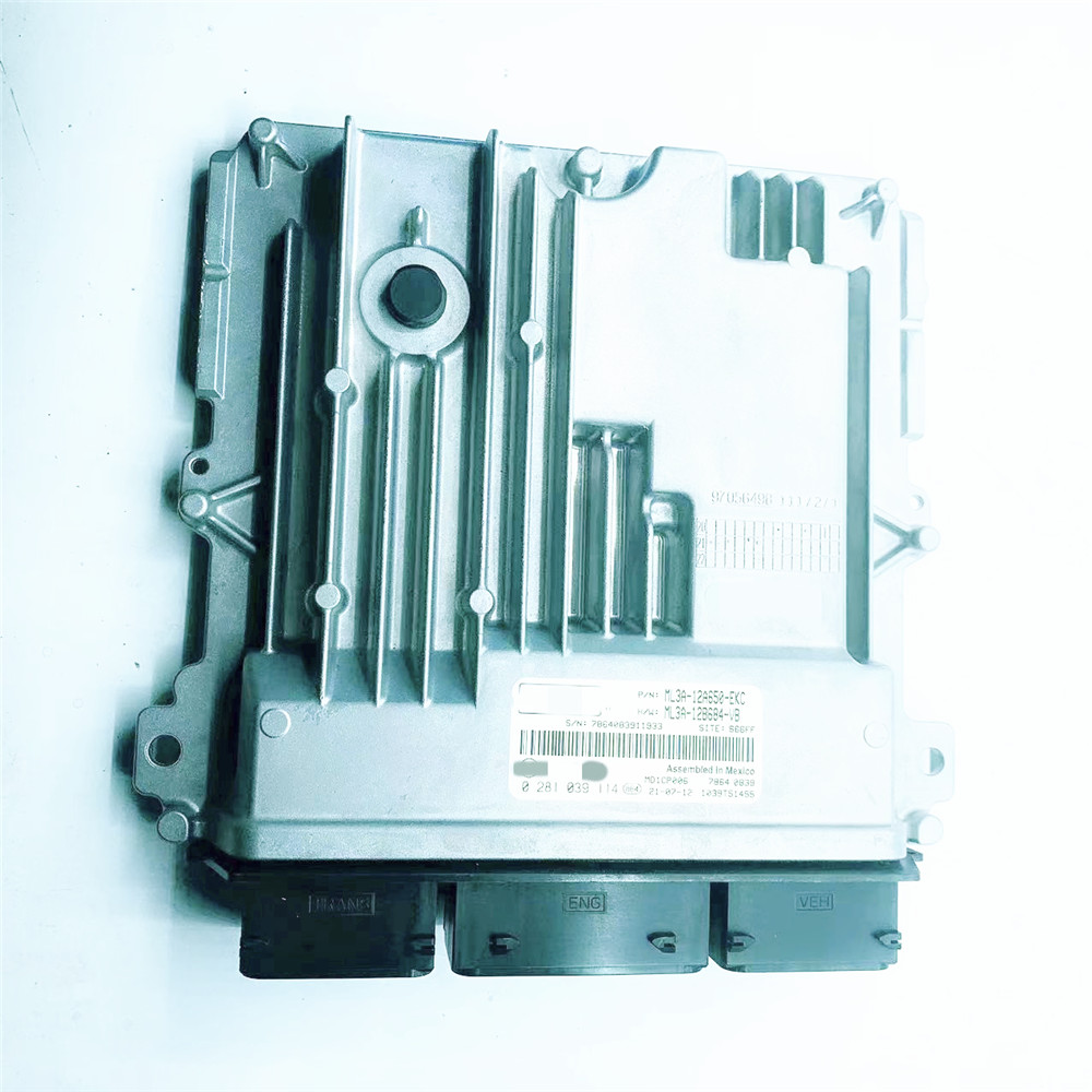 car Engine Control Unit Computer Module For Ford Lincoln MKX ECU ECM JU5T-14F262-CB ML3A-12A650-EKC MK3A-12B684-VB 0281039114 97056498