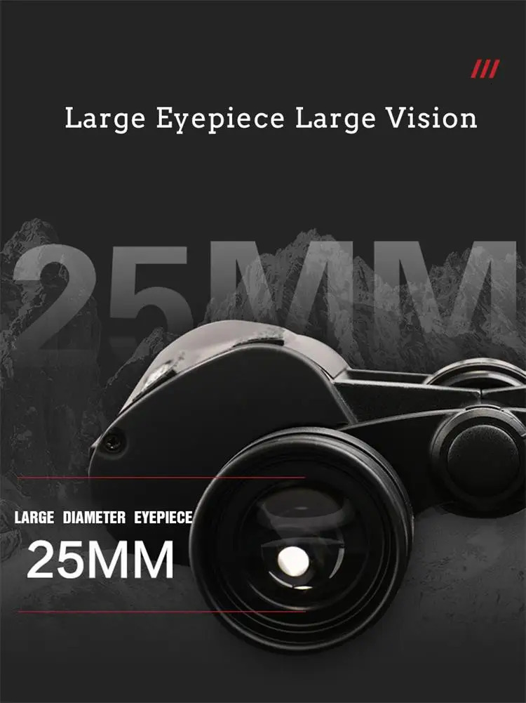 50000M German Military 20X50 Zoom HD BAK4Prism Powerful Binoculars Long Range Professional Telescope Low Night Vision Camping 240104