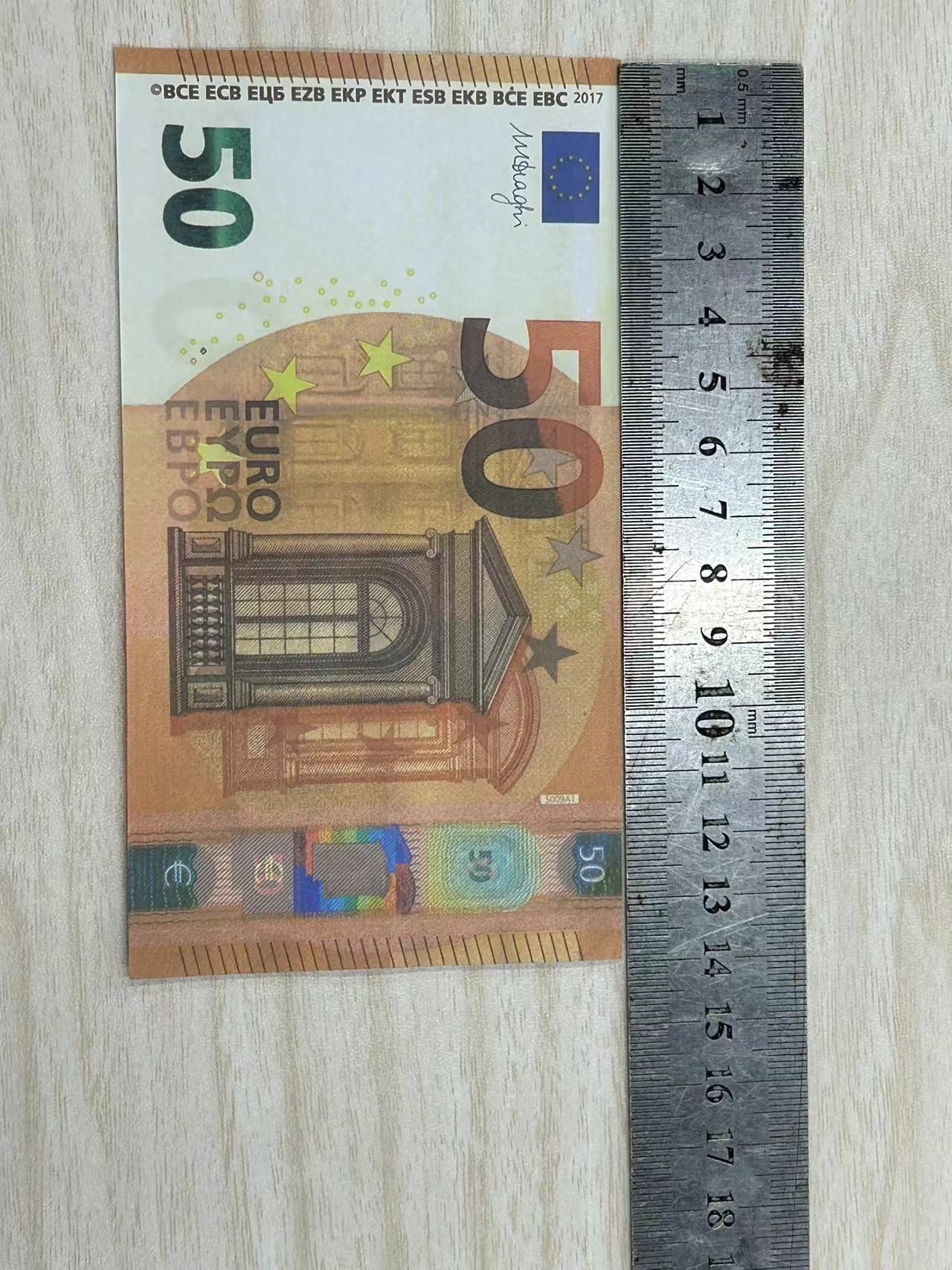 Copy Money Actual 1:2 Size Party Supplies Fake Banknote 10 20 50 100 200 500 Euros Realistic Xodao