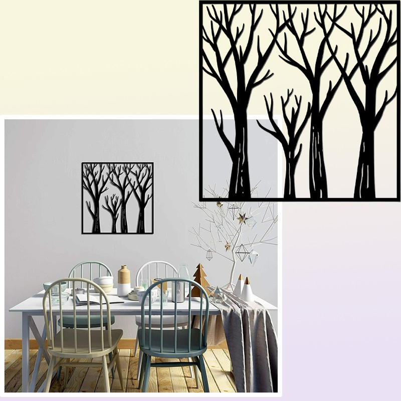 Tree of Life Metal Wall Art Decor Birch Tree Wall Sculpture Forest Tree art
