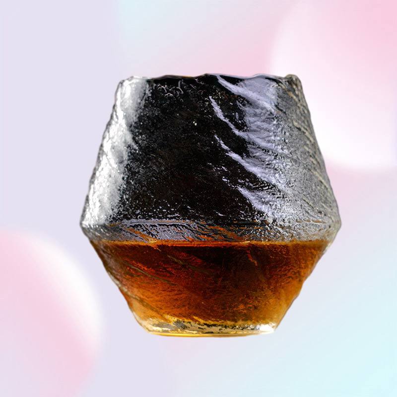 Japanese Hazy Air Wine Glass Falling Whiskey Tumbler Hammer Pattern Whisky Cup XO y Drinking Glasses Wineglass 2205056920775299u