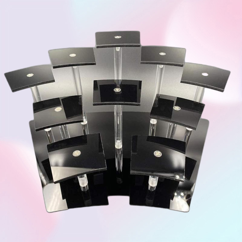 Storage Bottles Anime Action Mini Figures Acrylic Display Rack Cupcake Dessert Earring Jewelry Stand Holder Model Toy Perfume Shel5172647