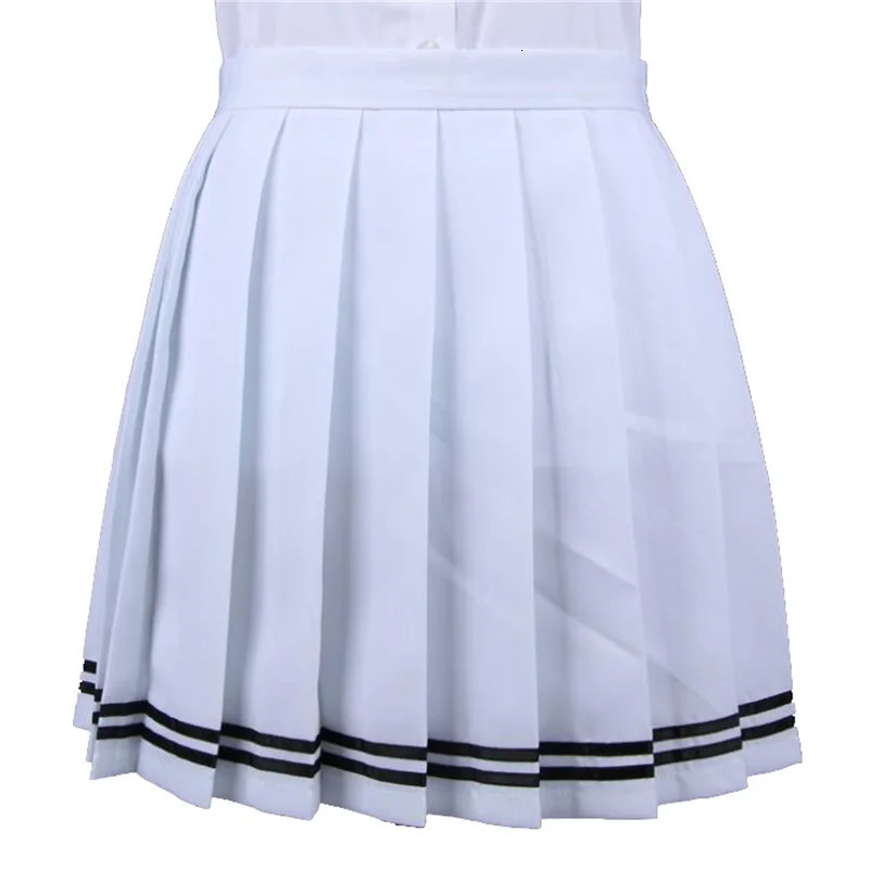 Japanese pleated Cos Macarons high waisted women's clothing Kawaii women's clothing South Korean Harajuku women's clothing 231229