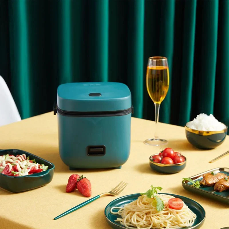Mini Electric Rice Cooker Intelligent Automatic Household Kitchen 12 People Small Food Warmer Steamer 12L 240104