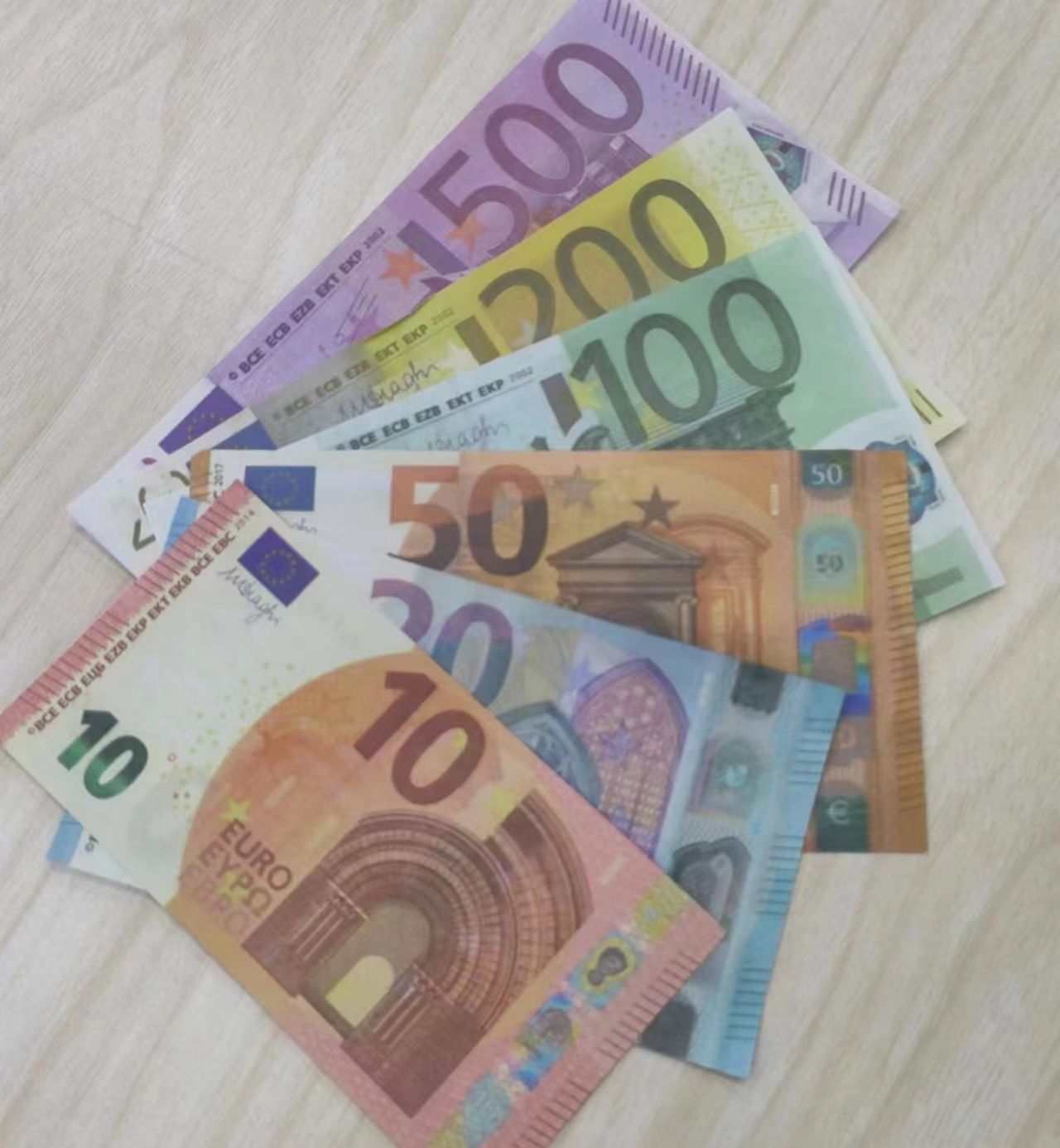 Copy Money Actual 1:2 Size Wholesale Entertainment Prank Simulation Props, Euro Hot Selling High-quality Cost-effective Items Copy