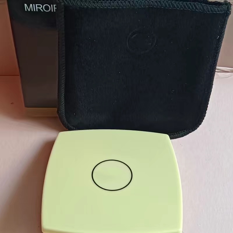 Brand CC Mirror Compact Mirrors Double Facettes Double Mirror DUO Makeup Mirror WIth dusk bag Compact Mirrors Makeup Tools 7Color Stock Dropshipping