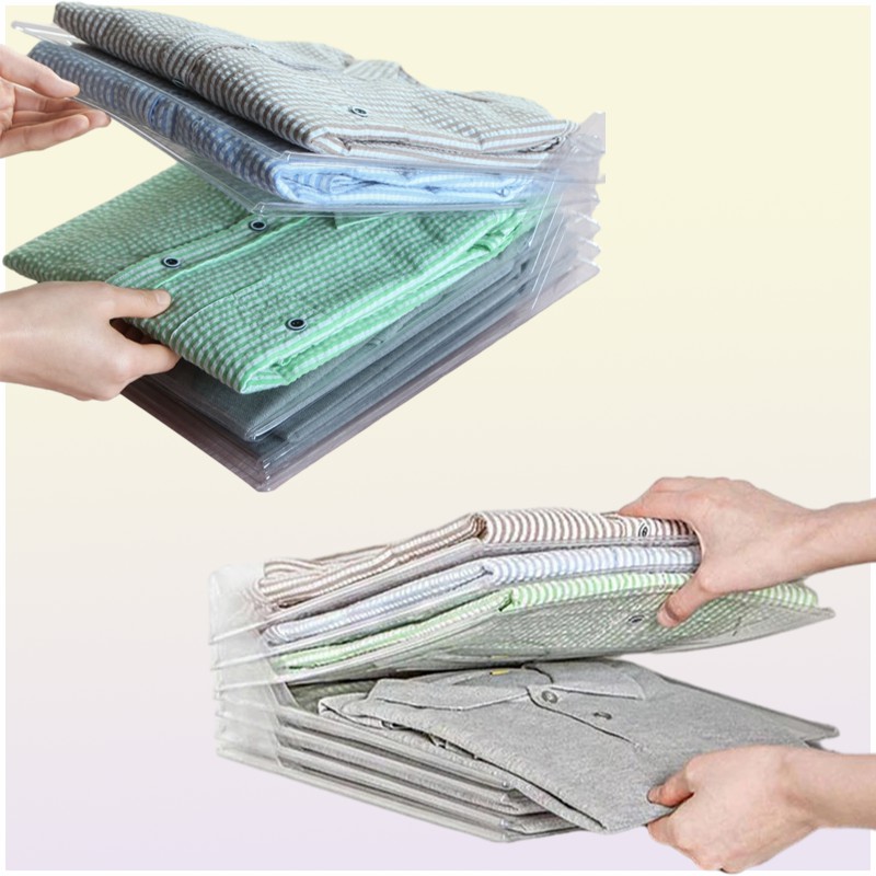 10 Layer Clothes Storage Board Fold Clothing Shirt Folder Backpack Tshirt Document Closet Drawer Dwe74 Divider Organizer Y2006444320