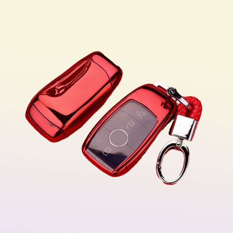 Car Key Hight quality Tpu Car Key Cover Case Shell Bag Protective Key Ring For Mercedes E Class W213 S class Access
