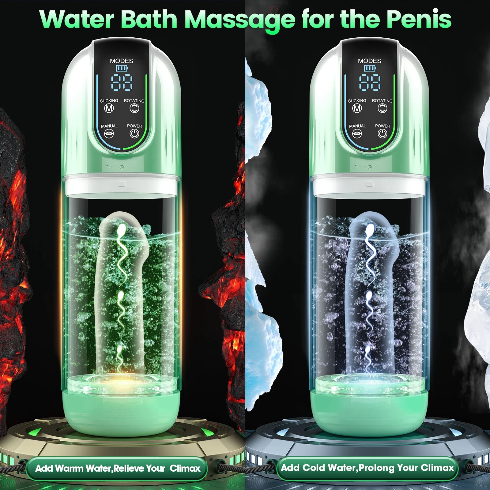 Automatic Male Masturbator Cup LED Display Sucking Vibration Blowjob Real Vagina Pocket Adults Sex Machines Toys For Men Man 240105
