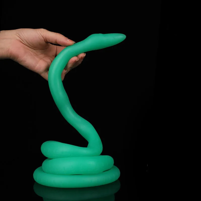 1.2M Super Long Soft Snake Anal Plug White Buttplug Gay Lesbian Prostate Massager Anus Butt Penis Sex Toys for Man Woman Couples 240105