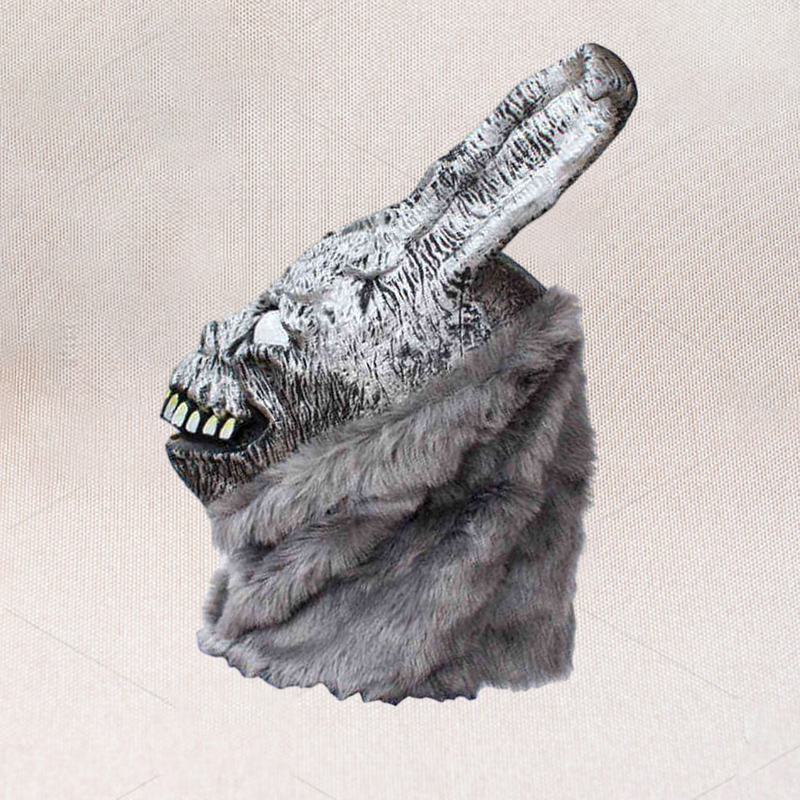 Movie Donnie Darko Frank evil rabbit Mask Halloween party Cosplay props latex full face mask L2207113913196