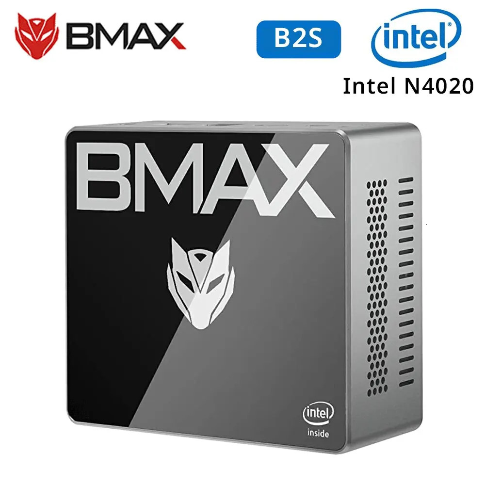 BMAX Mini PC B2S Windows 11 OS 6GB RAM 128GB ROM N4020 Micro Desktop Computer Dual-Band WiFi Mini PC USB 3.0 Bluetooth 4.2 240104