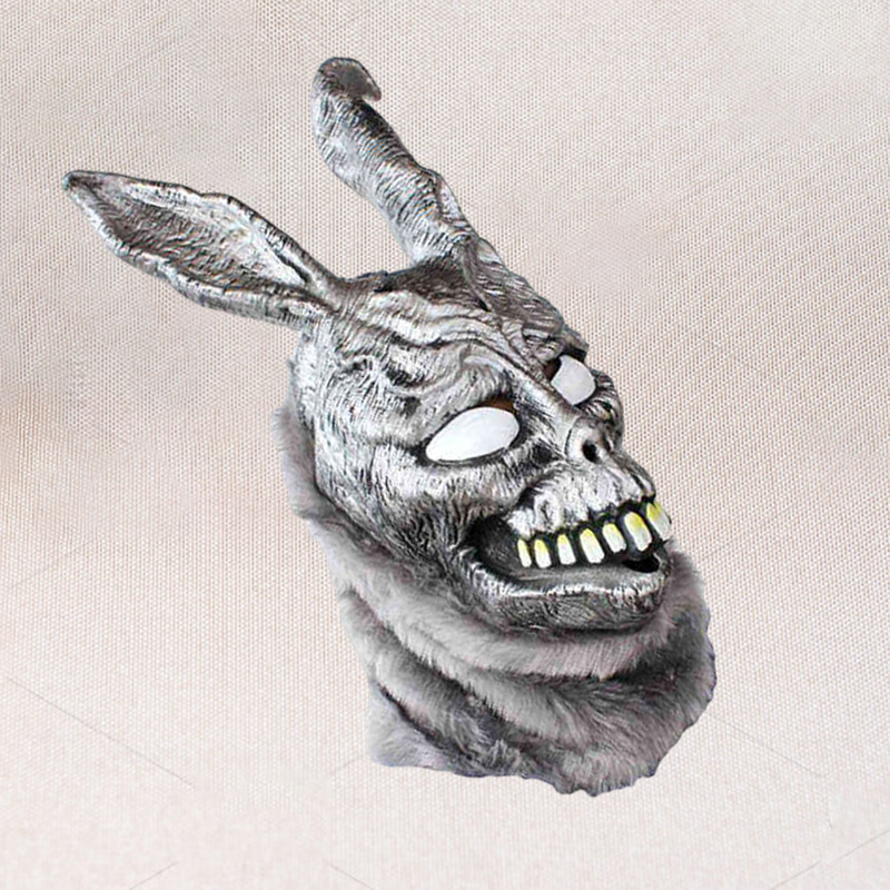 Movie Donnie Darko Frank evil rabbit Mask Halloween party Cosplay props latex full face mask L2207113913196