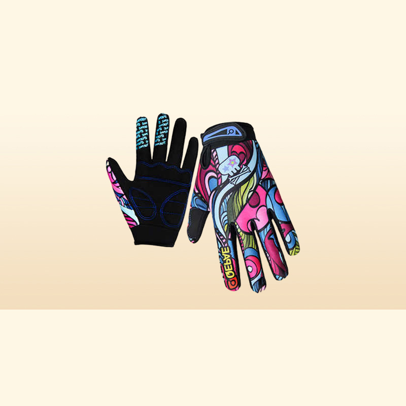 Cycling Gloves MTB Cycling Gloves Men Women Full Finger Bicycor Sn Shockproof Motorcycle Mitten Winter Warm Bike Outdoor Sport Glove T221019