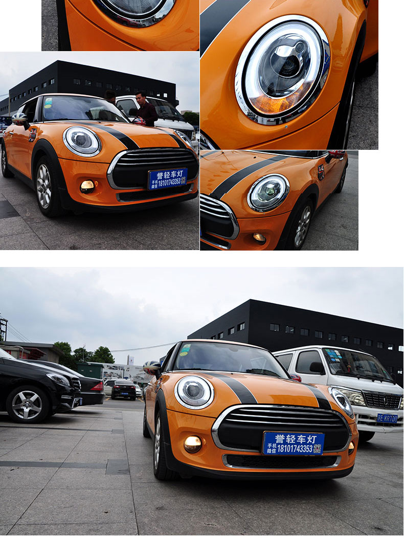 Car Head Lights for MINI COOPER 2014-20 18 F54 F55 F56 Head Lamp Upgrade DRL Dynamic Signal Lamp Head light Assembly