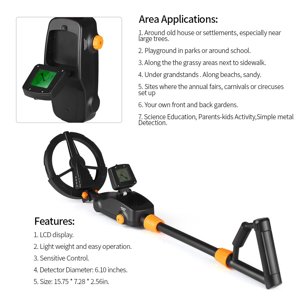 MD1008A Metal Gold Detector Handheld Gold Treasure Search Finders Underground Metal Detector Tracker Seeker Tools for Adults 240105