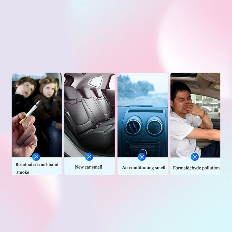 Interior Decorations Car Accessories UFO Air Freshener Shape DIY Smell Aluminum Alloy Easy To Install And Use