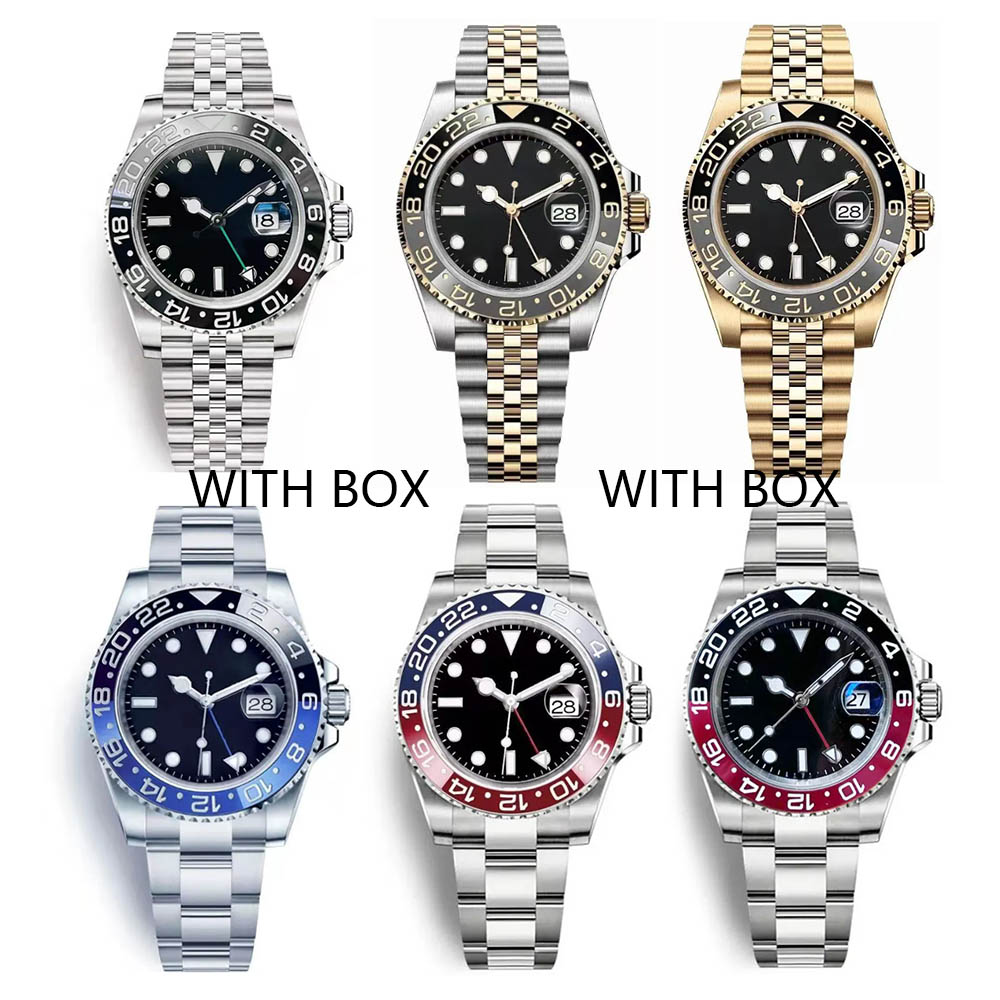 W1_Shop Mens Ceramics mécaniques automatiques montres 41 mm en acier inoxydable en acier inoxydable Sapphire Luminous Watch U Factory Montre de L
