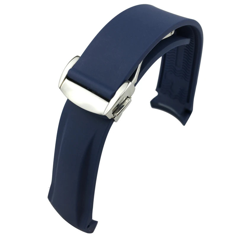 19mm 20mm 21mm 22mm Rubber SilICONe Watch Bands For 300 Strap Watchband Moon 240104