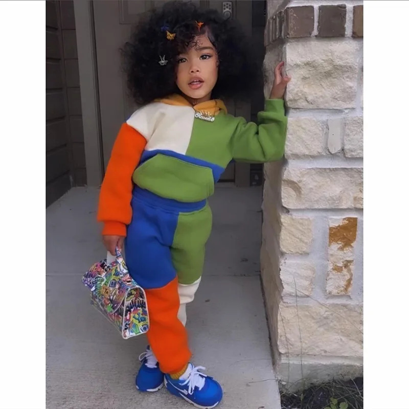 1to7Y Toddler Baby Girl Boy Clothes 2pcs Sets Infants Costume For Kids HoodiesSweatpants Chrismas Party Chirldren Set 240104