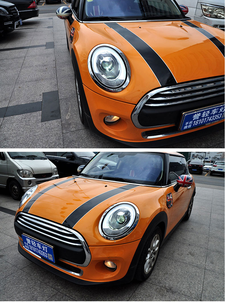 Car Head Lights for MINI COOPER 2014-20 18 F54 F55 F56 Head Lamp Upgrade DRL Dynamic Signal Lamp Head light Assembly