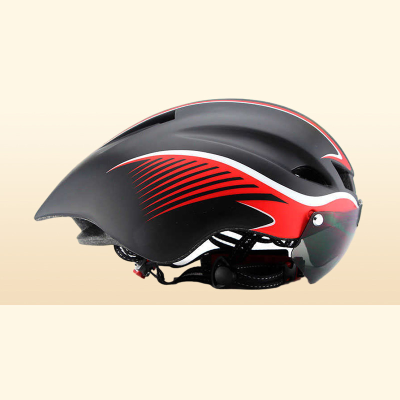 Cycling Helmets Bike Cycling Helmet Ultralight Capacete Road Bike Helmet Men Women Bicyc Helmet Visor Cycling Goggs Magnetic