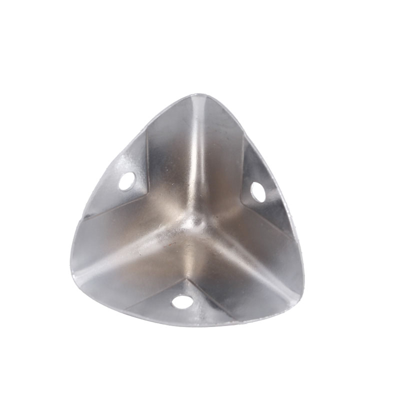 28mm -metal corner Wooden luggage corner bracket aluminum cases stereo Air bag corner furniture hardware parts