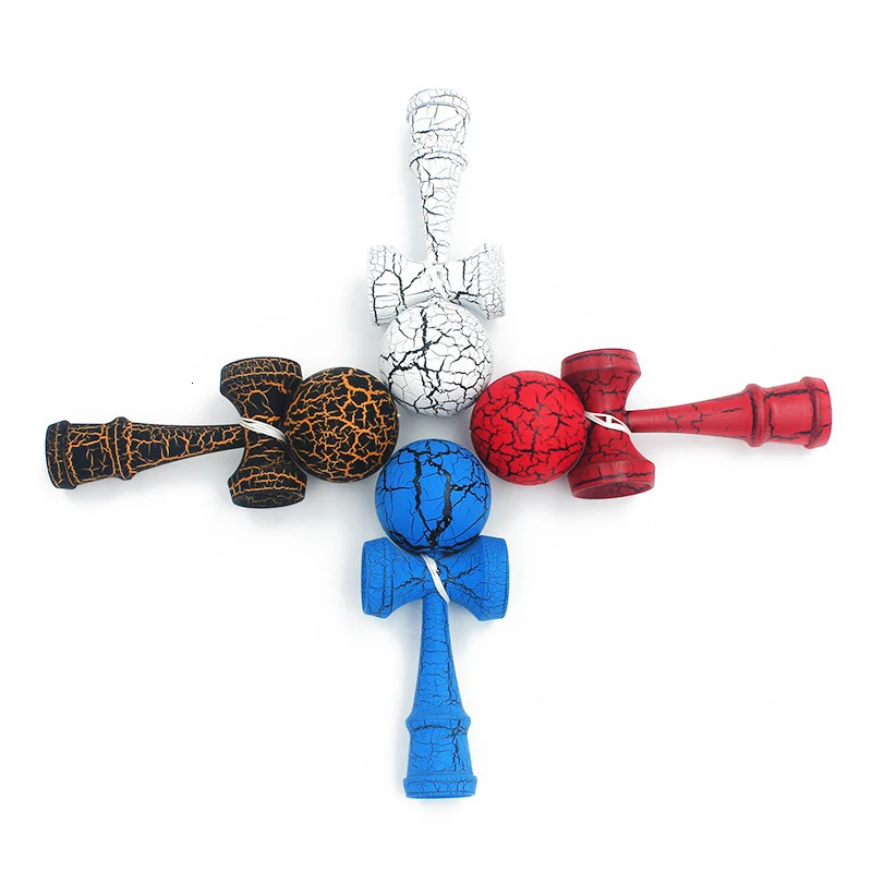 High Quality Wooden Outdoor Sport Toys Kendama Crack Beech Wood Toy Balls Kids Adult Toys Outdoor Juggling Ball Birthday Gift 240105