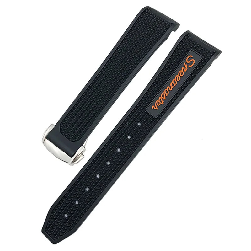 18mm 19mm 20mm 21mm 22mm Rubber SilICONe Watchband Sxwatch Moon Watch AT150 Tag Heuer Soft Strap 240104