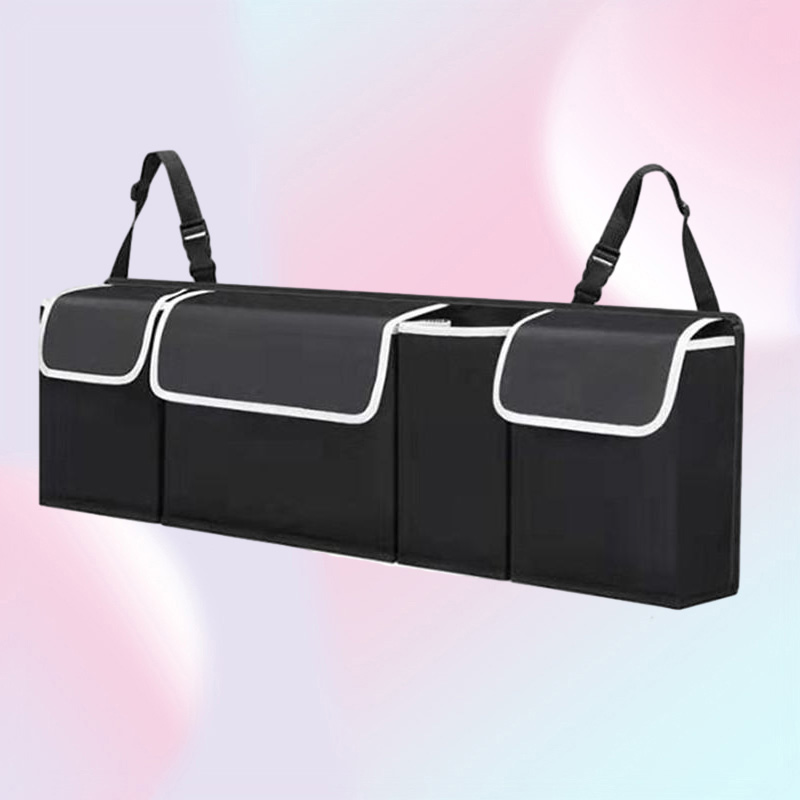 2025 new Car Organizer Universal Seat Storage Box Multifunction Backseat 4 Bag High Capacity Trunk Auto Back Interior Accesories Stuff865302
