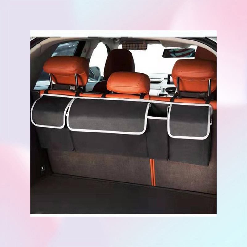 2025 new Car Organizer Universal Seat Storage Box Multifunction Backseat 4 Bag High Capacity Trunk Auto Back Interior Accesories Stuff865302