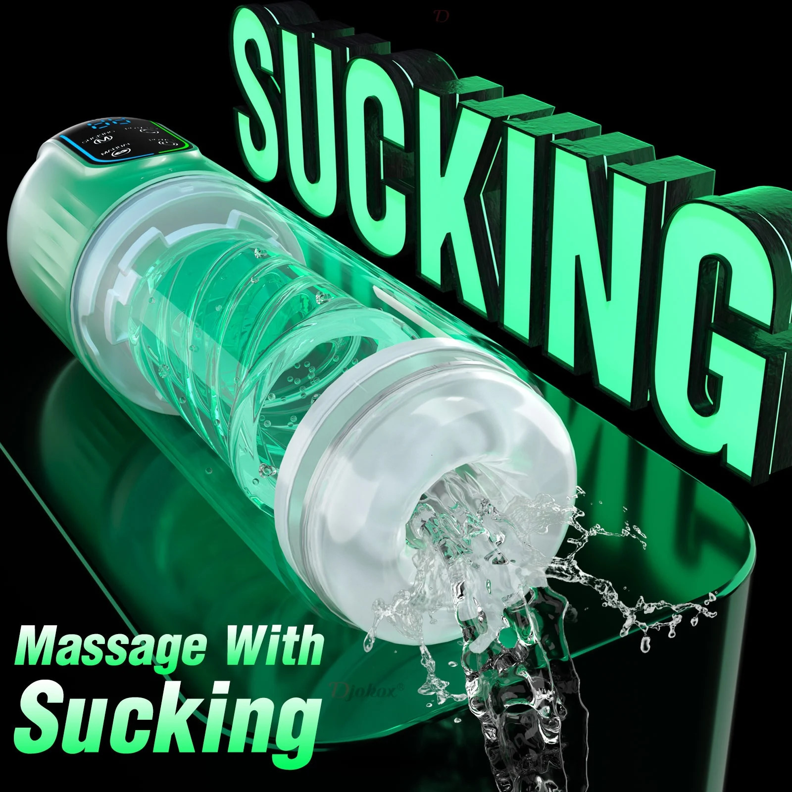Automatic Male Masturbator Cup LED Display Sucking Vibration Blowjob Real Vagina Pocket Adults Sex Machines Toys For Men Man 240105