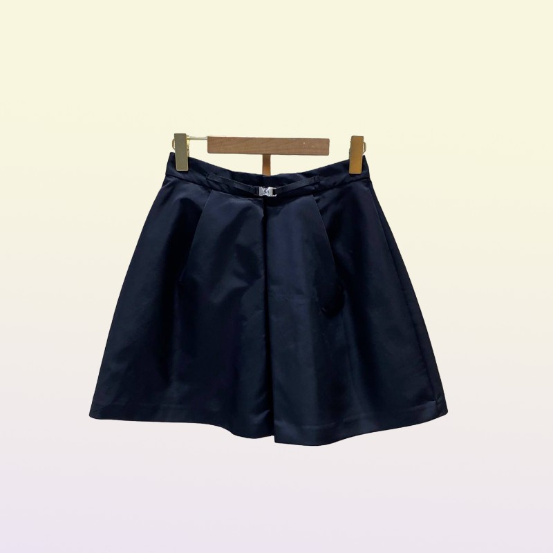 Women039s Skirt Short Shirt Fashion With Nylon Package Inverted Triangle Style Lady Sexy Dress High Quality Black Size SL