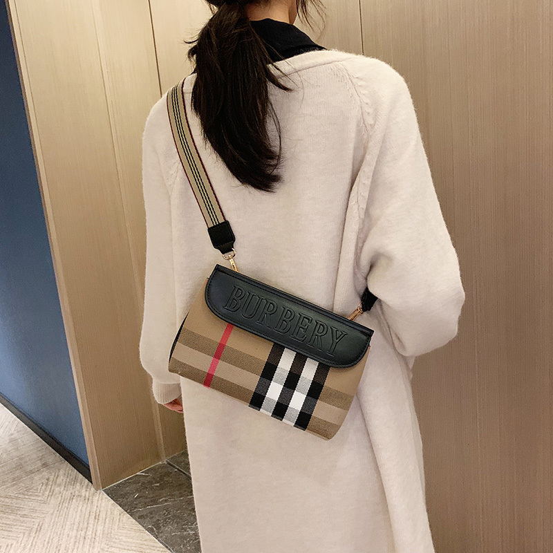 Fashion Striped Designer Bags Contrast Casual Bag Shoulder Diagonal Bag Versatile Women Luxury Purses and Handbags