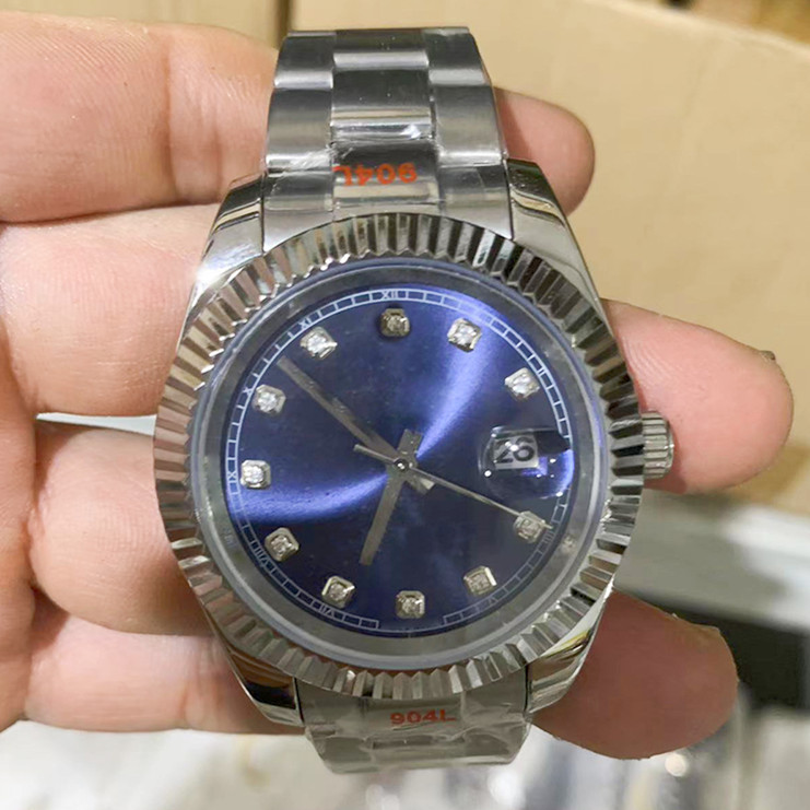 NO1 mens watch 36/41mm 2813 Automatic Movement full Stainless Steel Watch waterproof Luminous montre de luxe