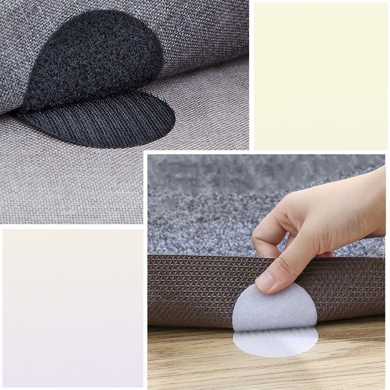 100Pairlot Strong Self Adhesive Hook And Loop Fastener Tape Nylon For DIY Sticker Velcros Adhesive With Glue Fastener Hook Loop