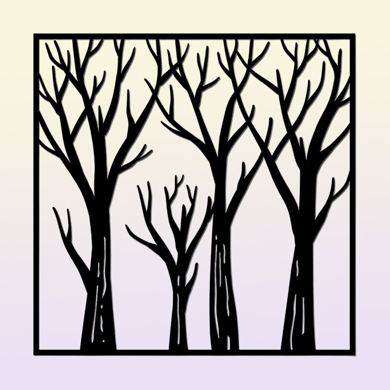 Tree of Life Metal Wall Art Decor Birch Tree Wall Sculpture Forest Tree art9505052