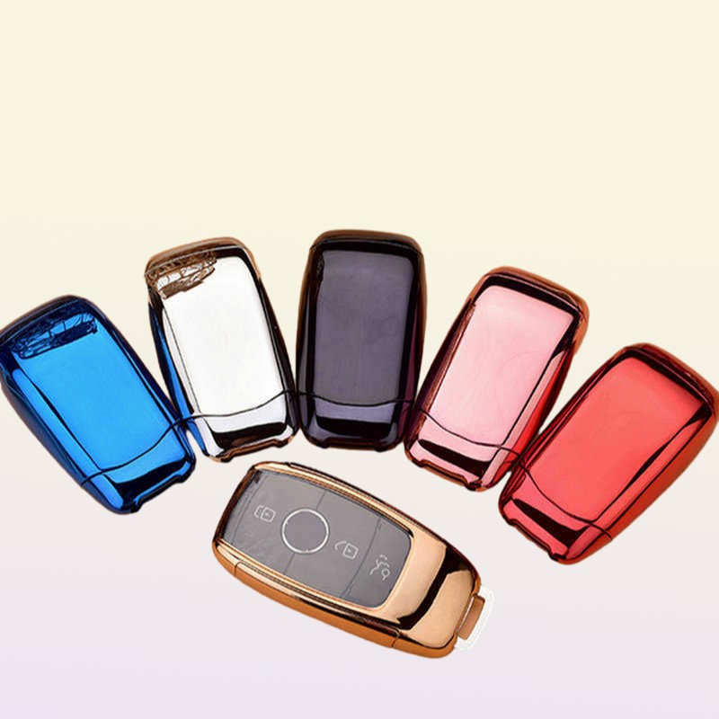 Car Key Hight quality Tpu Car Key Cover Case Shell Bag Protective Key Ring For Mercedes E Class W213 S class Access