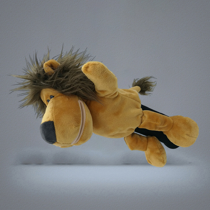 Cartoon Lion Golf Driver Headcover 460cc Animal Head Cover Golf Club Accessories 2 Colors Mascot Novelty Cute Gift 220722