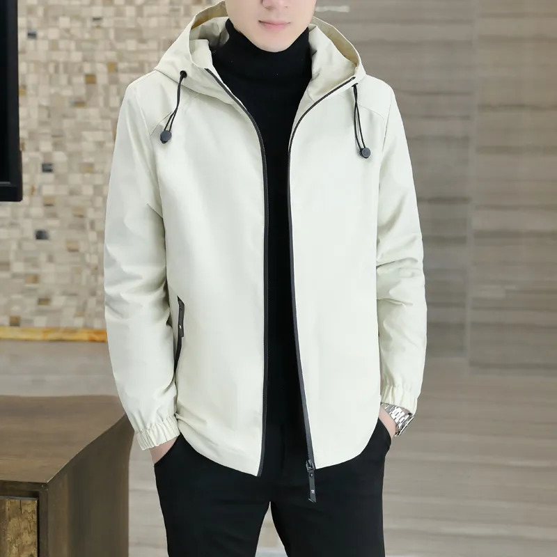 LUKER CMSS Spring Autumn Men Hooded Jacket Male Outwear Thermal Fleece Thick Warm Windbreaker Jacket Men Fashion Casual Coat 5XL 231229