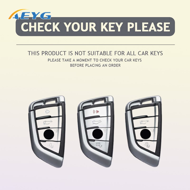 2025 new ABS Car Remote Key Case Cover Shell For X1 X3 X5 X6 X7 1 3 5 7 Series G30 G20 G32 G11 Z4 G01 G02 F15 F16 G07 T2211101930821 Free sh