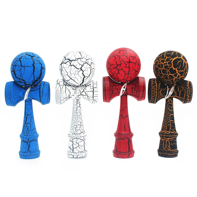 High Quality Wooden Outdoor Sport Toys Kendama Crack Beech Wood Toy Balls Kids Adult Toys Outdoor Juggling Ball Birthday Gift 240105