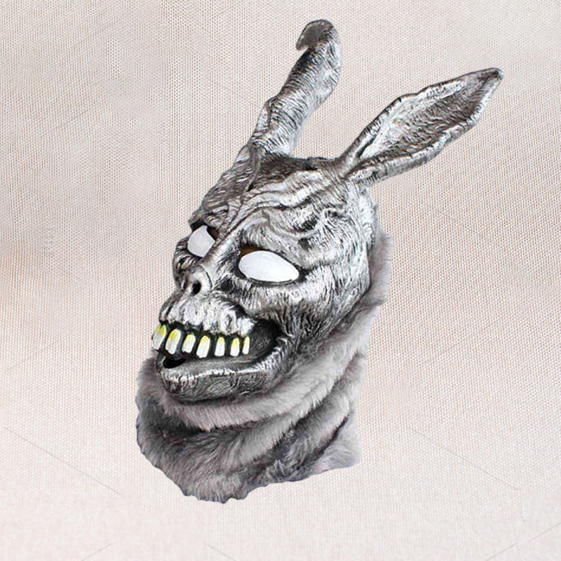 Movie Donnie Darko Frank evil rabbit Mask Halloween party Cosplay props latex full face mask L2207113913196