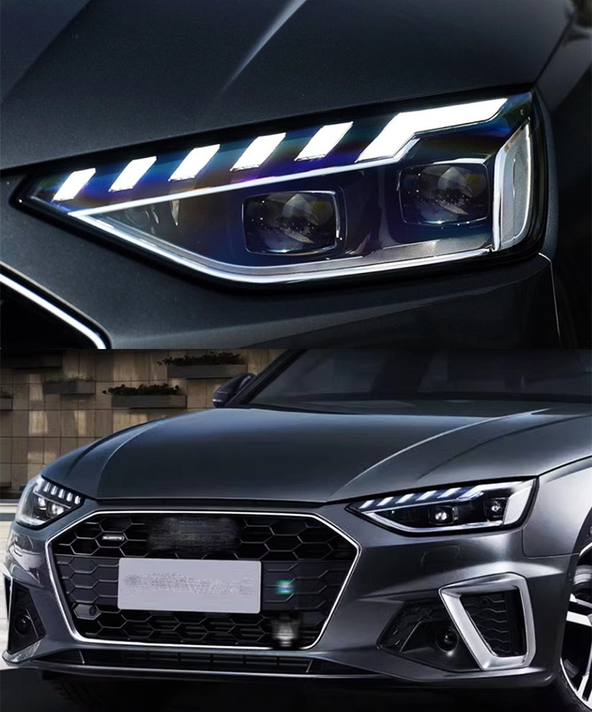 Head Light for Audi A4 B10 LED Daytime Running Headlight 2020-2023 A4L S4 Turn Signal High Beam Lamp