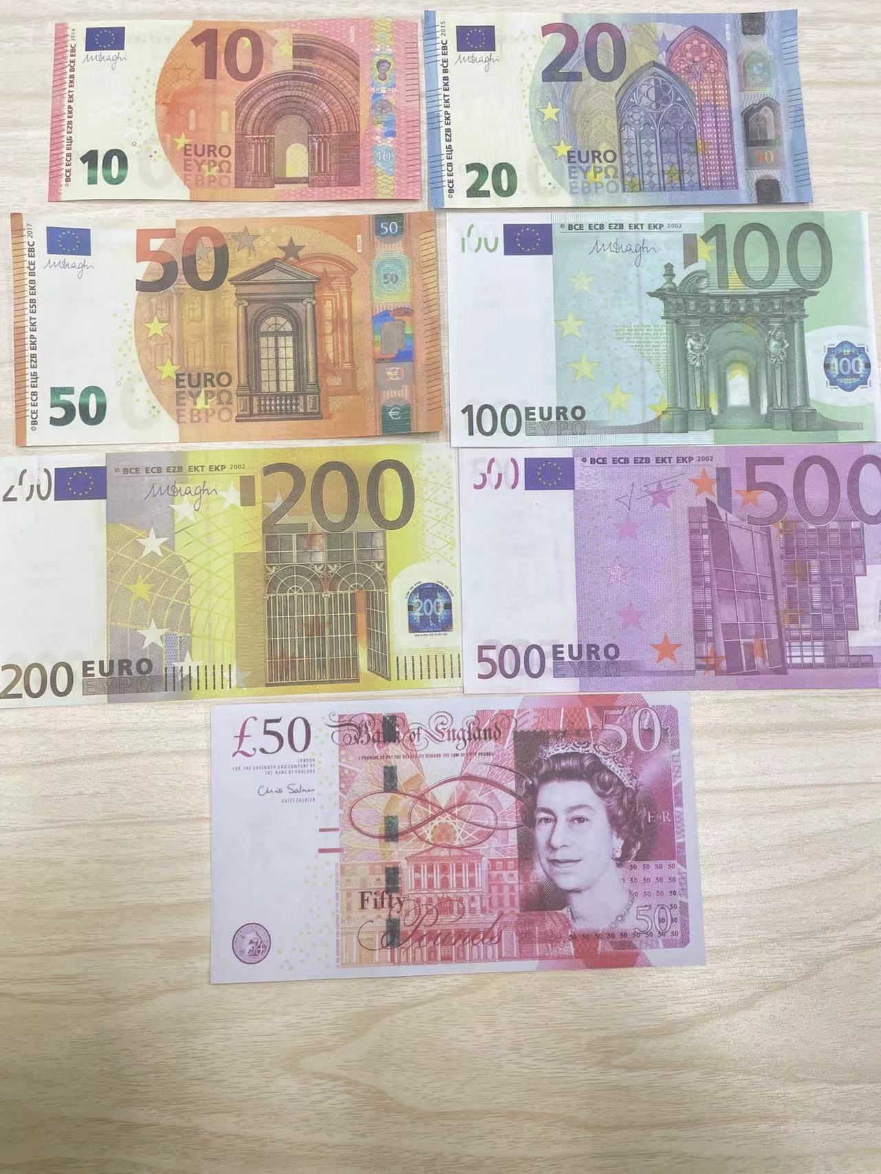 Copy Money Actual 1:2 Size US Dollars, Euros, Pounds, Counterfeit Banknotes, Prop Currency Used By Party Parties Vuovq
