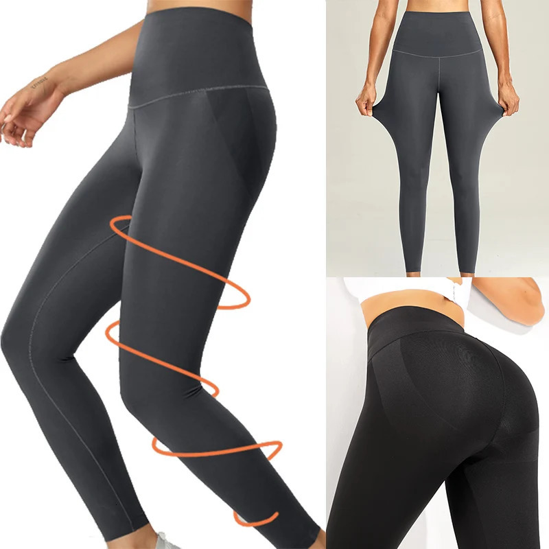 Shapewear Anti Cellulite Compression Leggings Leg Slimming Body Shaper High Waist Tummy Control Panties Thigh Sculpting Slimmer 240104
