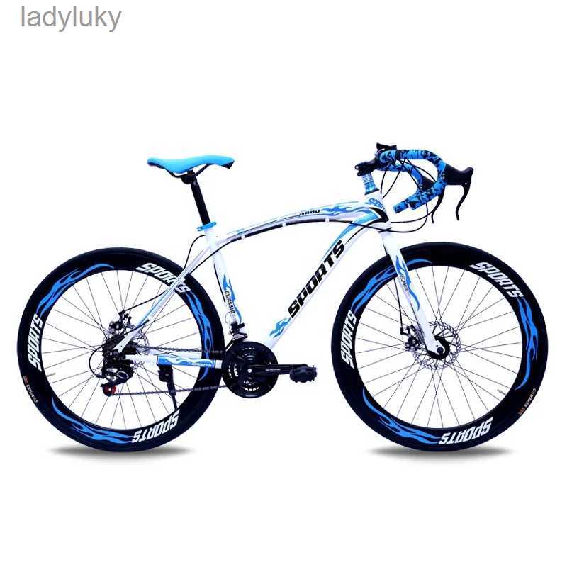 Bikes Adult Used Light Weight Sale Handlebar Pedal Rim Wheel Disc Brake Cycling Tire 26 Inch Bicycle Frame 700C Cheap Carbon Road BikeL240105