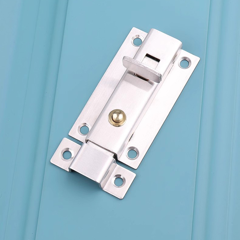 3/4inch Stainless Steel Spring Door Bolt Wooden Plastic Steel Window Lock Buckle Furniture Cabinet Latch DIY Household Hardware Part