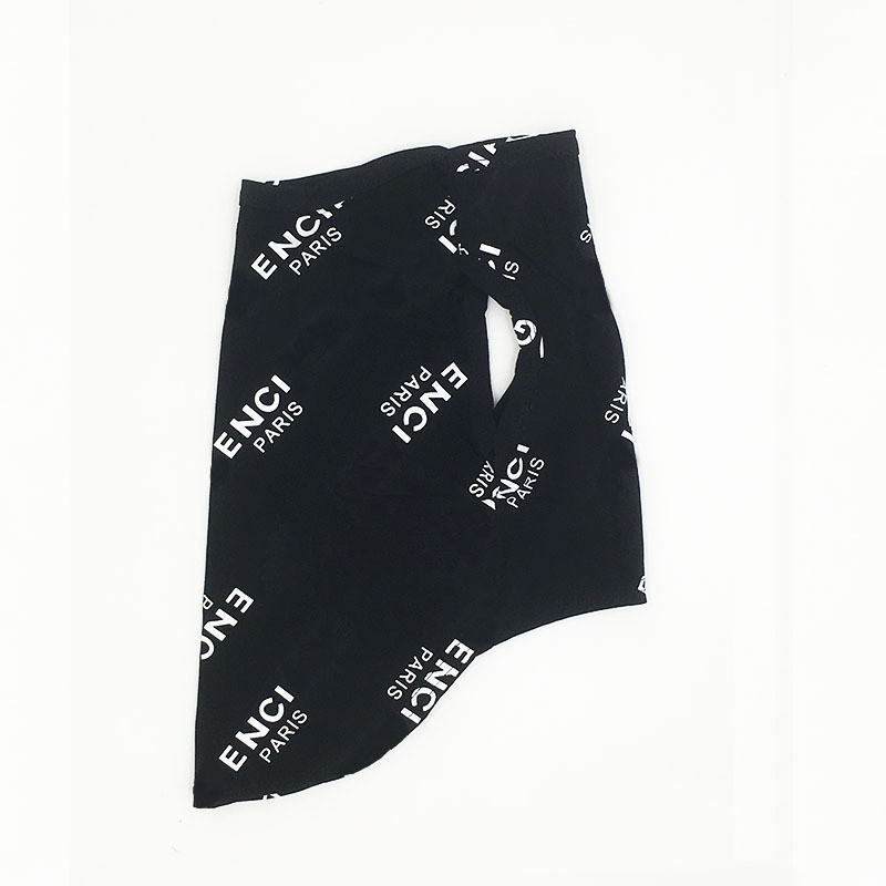 Luxury designer dog black short sleeve summer breathable vest letter logo printed cat T-shirt Schnauzer pet cute clothing