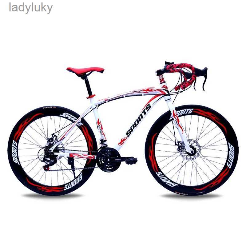 Bikes Adult Used Light Weight Sale Handlebar Pedal Rim Wheel Disc Brake Cycling Tire 26 Inch Bicycle Frame 700C Cheap Carbon Road BikeL240105